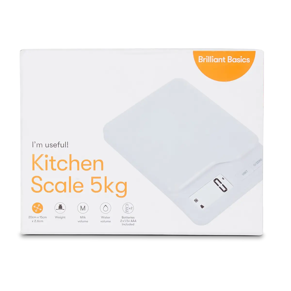 Basic | Kitchen Scale 5kg | Mens Health Downunder