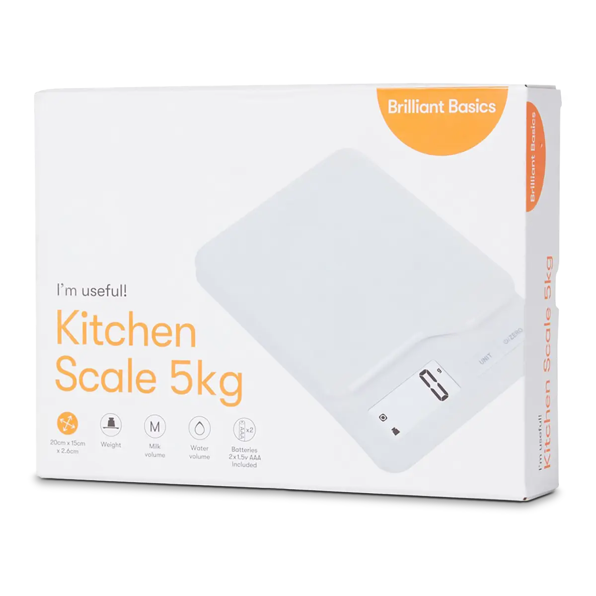 Basic | Kitchen Scale 5kg | Mens Health Downunder