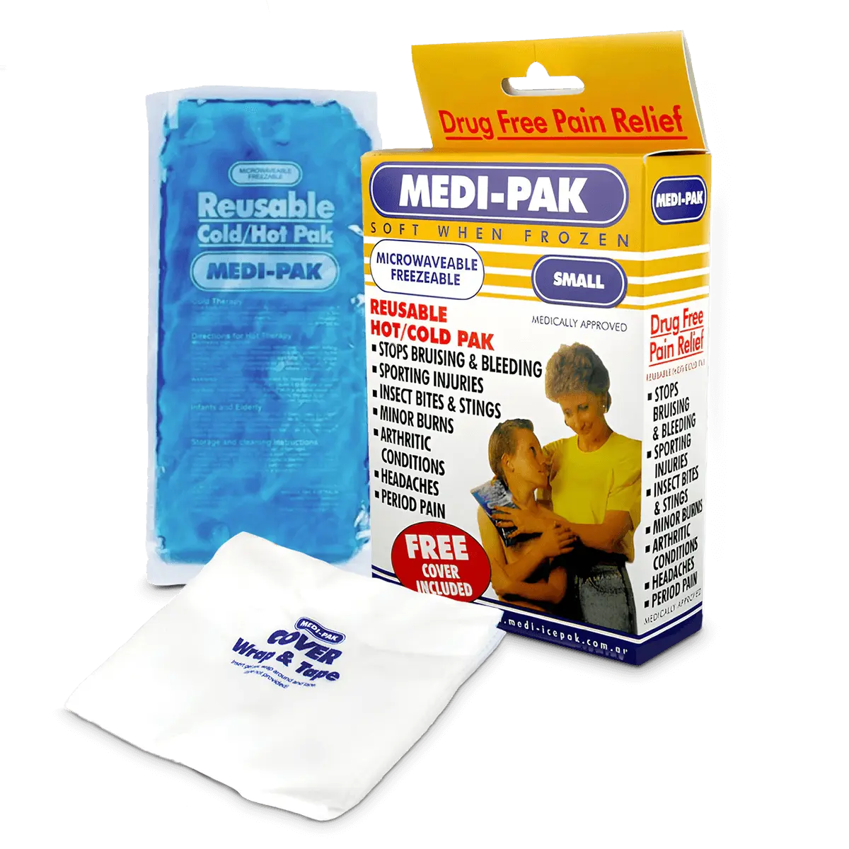 Medi-Pak Small Reusable Hot/Cold Pack with Cover | Mens Health Downunder