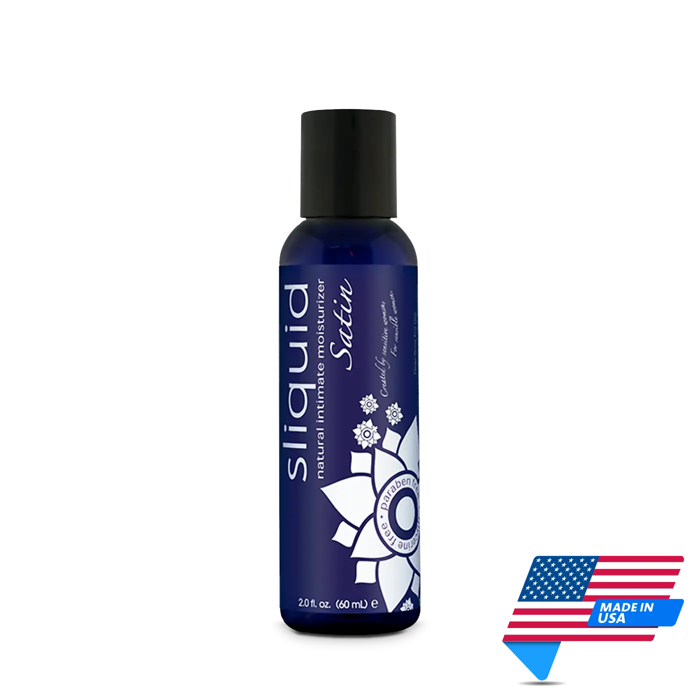 Sliquid Silk Natural Intimate Moisturizer 60ml | Made in USA | Mens Health Downunder