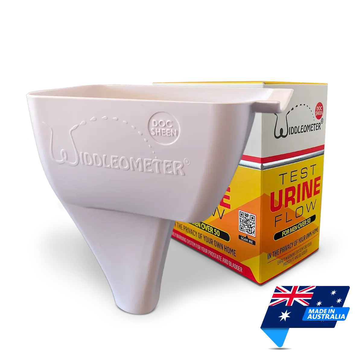 Widdleometer Urine Flow Test | Made in Australia | Mens Health Downunder